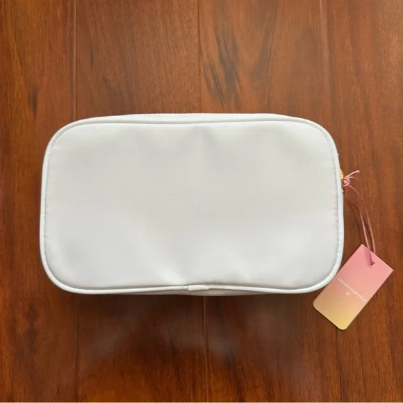 🆕 Stoney Clover Lane Pastel Gingham Clear Front Small Pouch